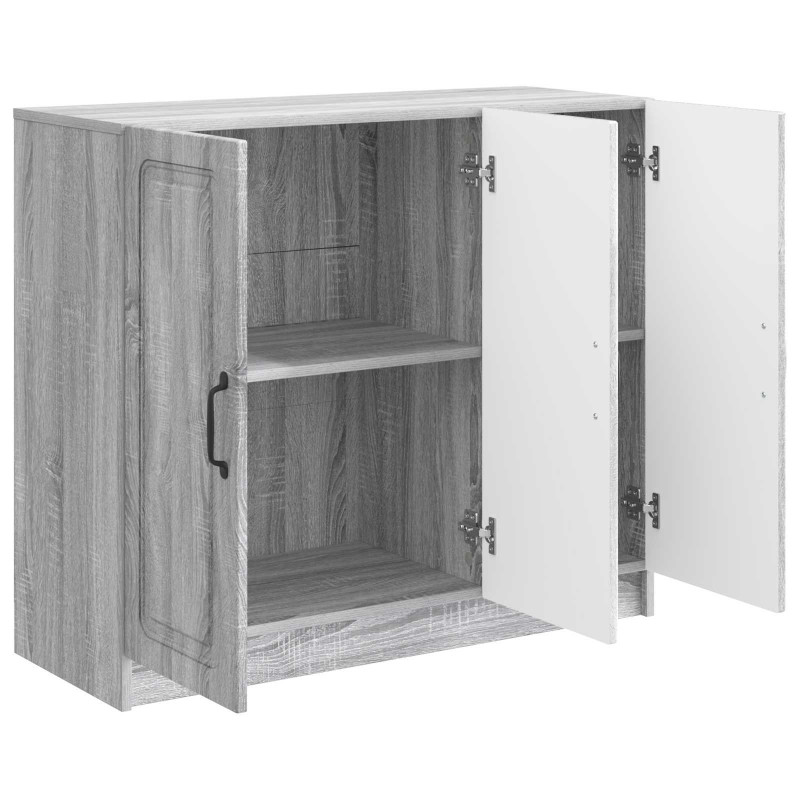 Bufet Szary Sonoma 89 x 34,5 x 77 cm Drewno inżynieryjne