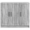 Bufet Szary Sonoma 89 x 34,5 x 77 cm Drewno inżynieryjne