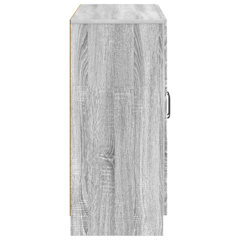 Bufet Szary Sonoma 89 x 34,5 x 77 cm Drewno inżynieryjne