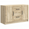 Bufet dąb Sonoma 89 x 34,5 x 57 cm Drewno inżynieryjne