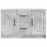 Bufet Betonowy szary 89 x 34,5 x 57 cm Drewno inżynieryjne
