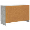 Bufet Betonowy szary 89 x 34,5 x 57 cm Drewno inżynieryjne