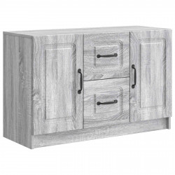 Bufet Szary Sonoma 89 x 34,5 x 57 cm Drewno inżynieryjne