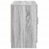 Bufet Szary Sonoma 89 x 34,5 x 57 cm Drewno inżynieryjne