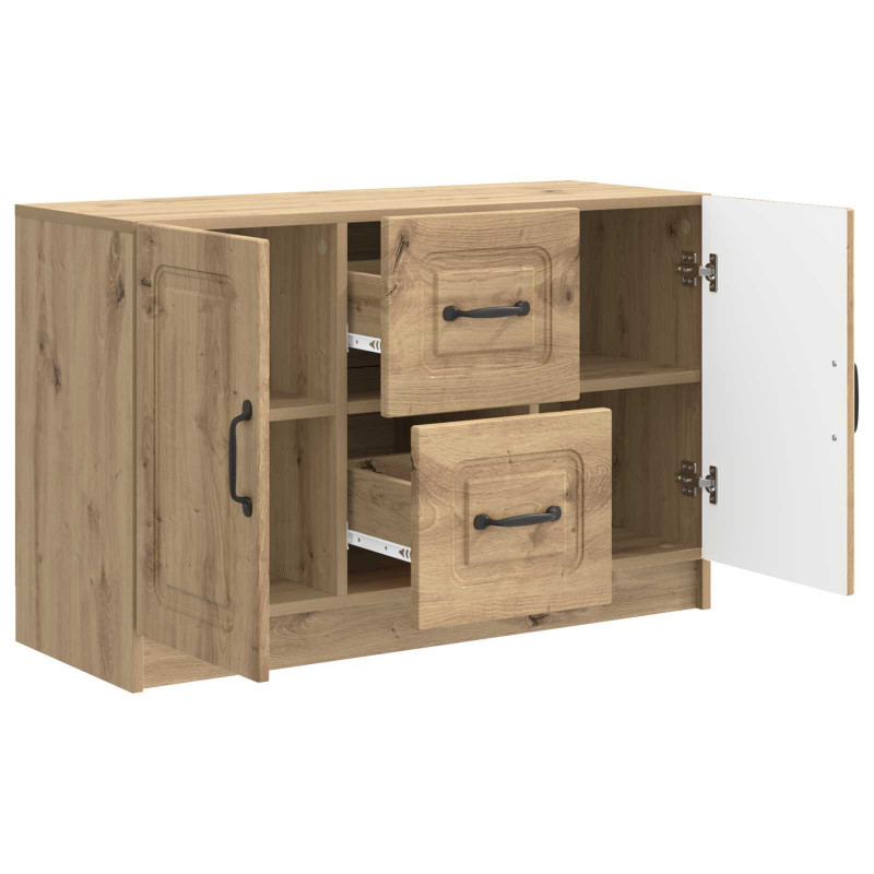 Bufet Dąb artisan 89 x 34,5 x 57 cm Drewno inżynieryjne