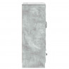 Bufet Betonowy szary 66 x 34,5 x 92 cm Drewno inżynieryjne