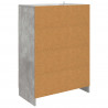 Bufet Betonowy szary 66 x 34,5 x 92 cm Drewno inżynieryjne