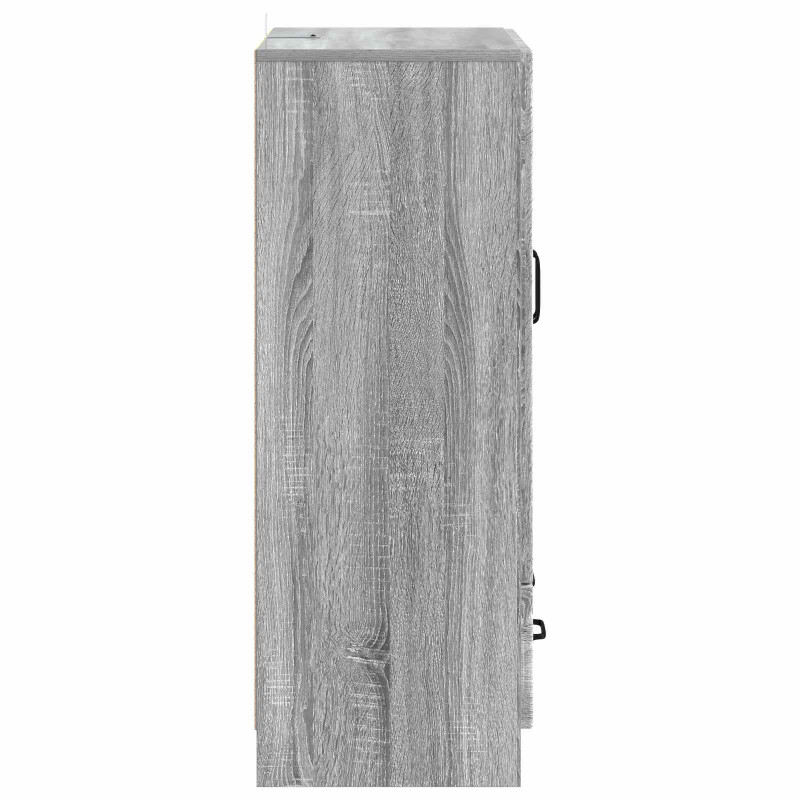 Bufet Szary Sonoma 66 x 34,5 x 92 cm Drewno inżynieryjne