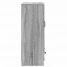 Bufet Szary Sonoma 66 x 34,5 x 92 cm Drewno inżynieryjne