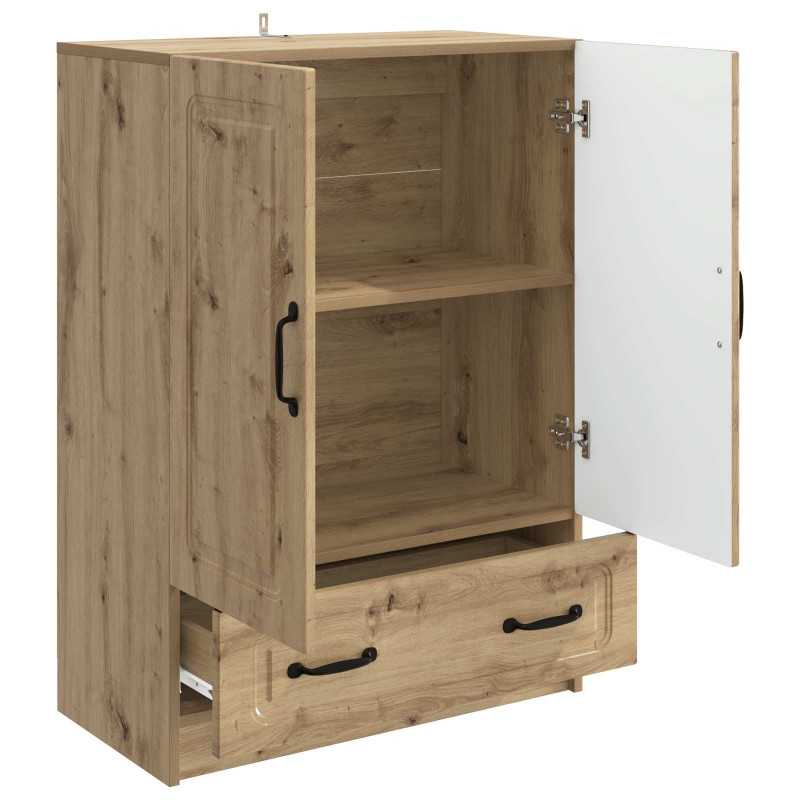 Bufet Dąb artisan 66 x 34,5 x 92 cm Drewno inżynieryjne