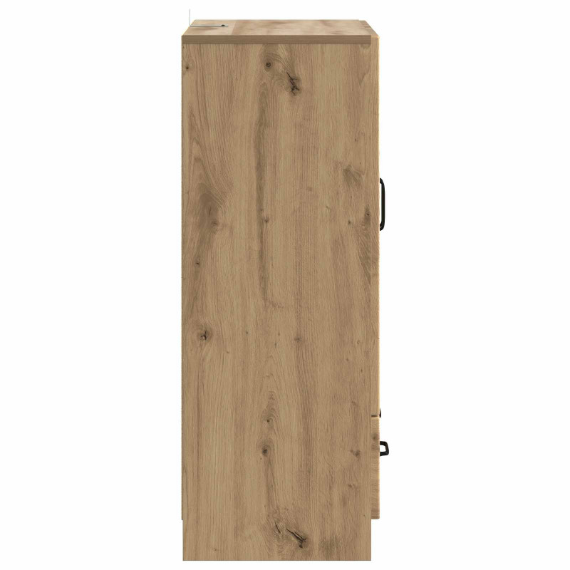 Bufet Dąb artisan 66 x 34,5 x 92 cm Drewno inżynieryjne