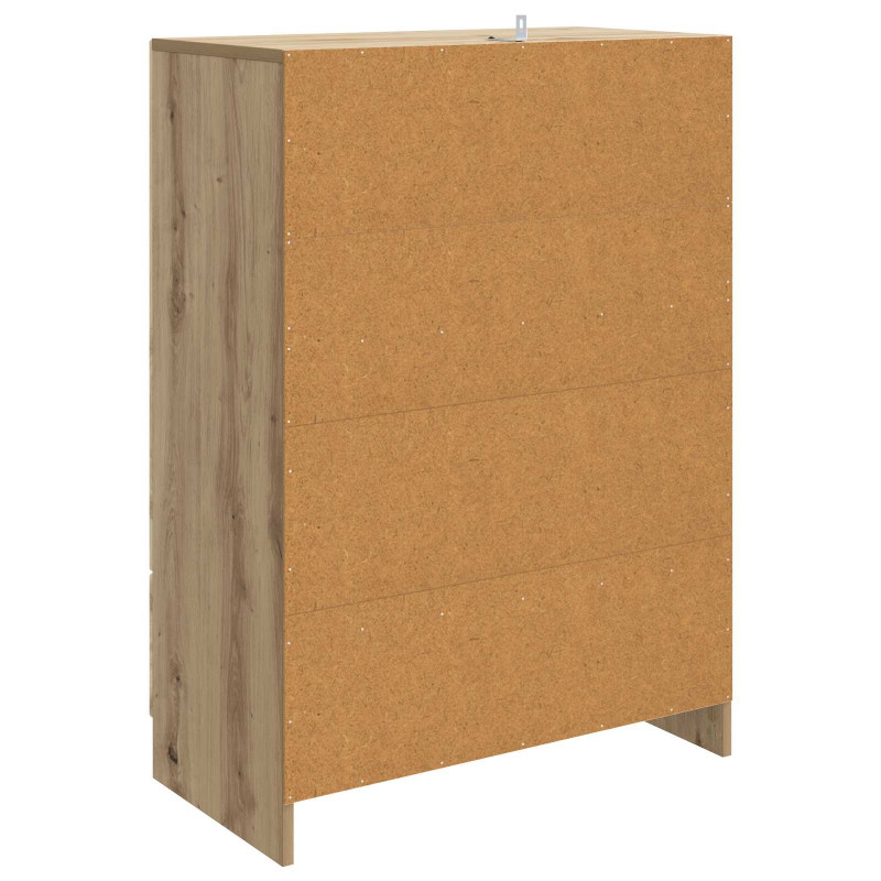Bufet Dąb artisan 66 x 34,5 x 92 cm Drewno inżynieryjne