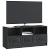 Szafka pod telewizor z szufladą Czarny 102 x 34,5 x 47 cm