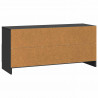 Szafka pod telewizor z szufladą Czarny 102 x 34,5 x 47 cm