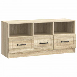 Szafka pod telewizor z szufladą dąb Sonoma 102 x 34,5 x 47 cm