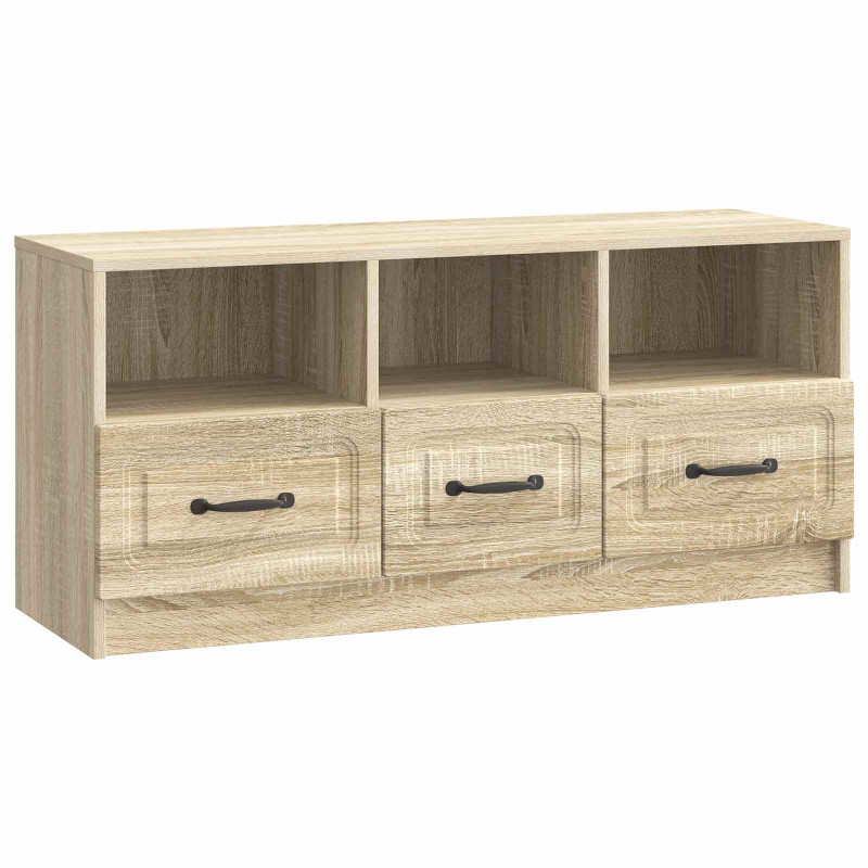 Szafka pod telewizor z szufladą dąb Sonoma 102 x 34,5 x 47 cm