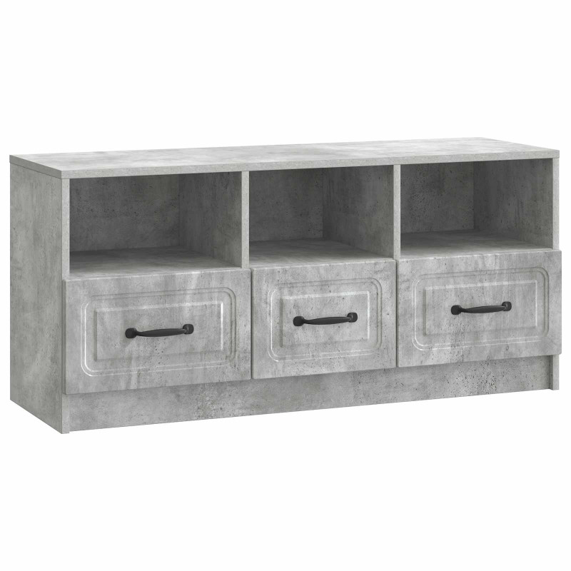 Szafka pod telewizor Betonowy szary 102 x 34,5 x 47 cm
