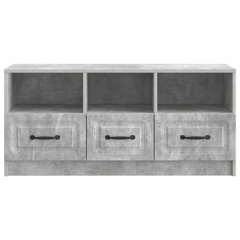 Szafka pod telewizor Betonowy szary 102 x 34,5 x 47 cm