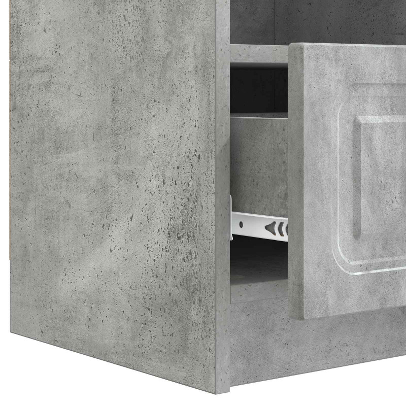 Szafka pod telewizor Betonowy szary 102 x 34,5 x 47 cm