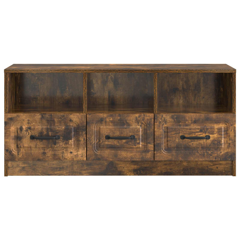 Szafka pod telewizor z szufladą Dąb wędzony 102 x 34,5 x 47 cm