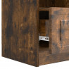 Szafka pod telewizor z szufladą Dąb wędzony 102 x 34,5 x 47 cm