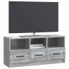 Szafka pod telewizor z szufladą Szary Sonoma 102 x 34,5 x 47 cm