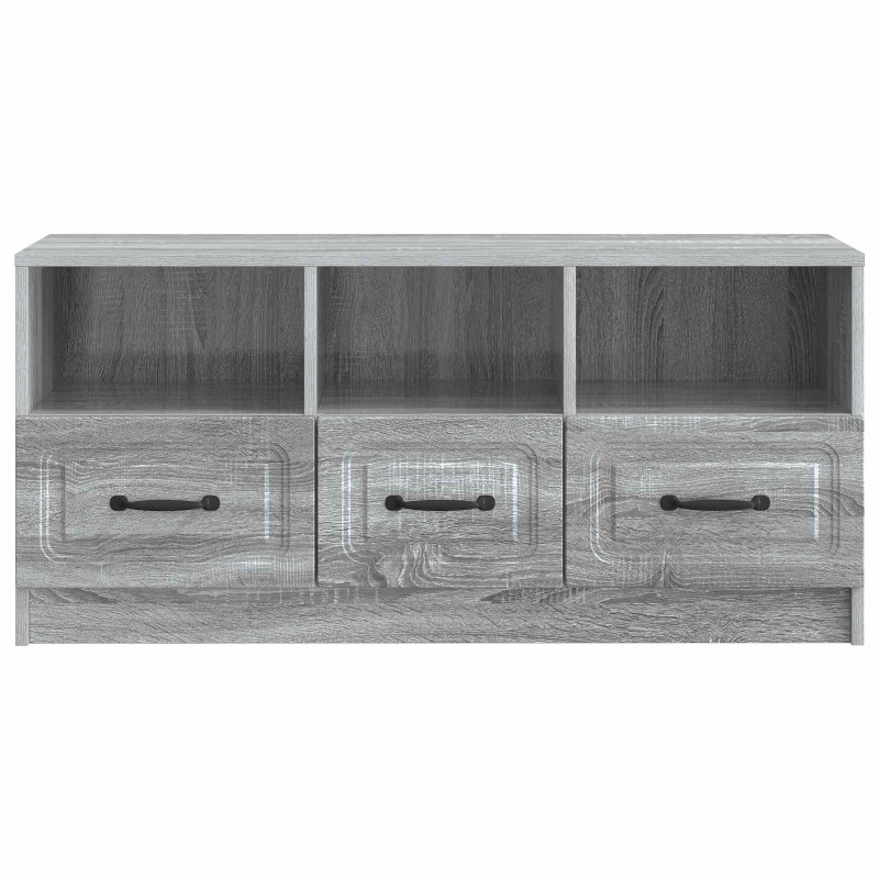 Szafka pod telewizor z szufladą Szary Sonoma 102 x 34,5 x 47 cm