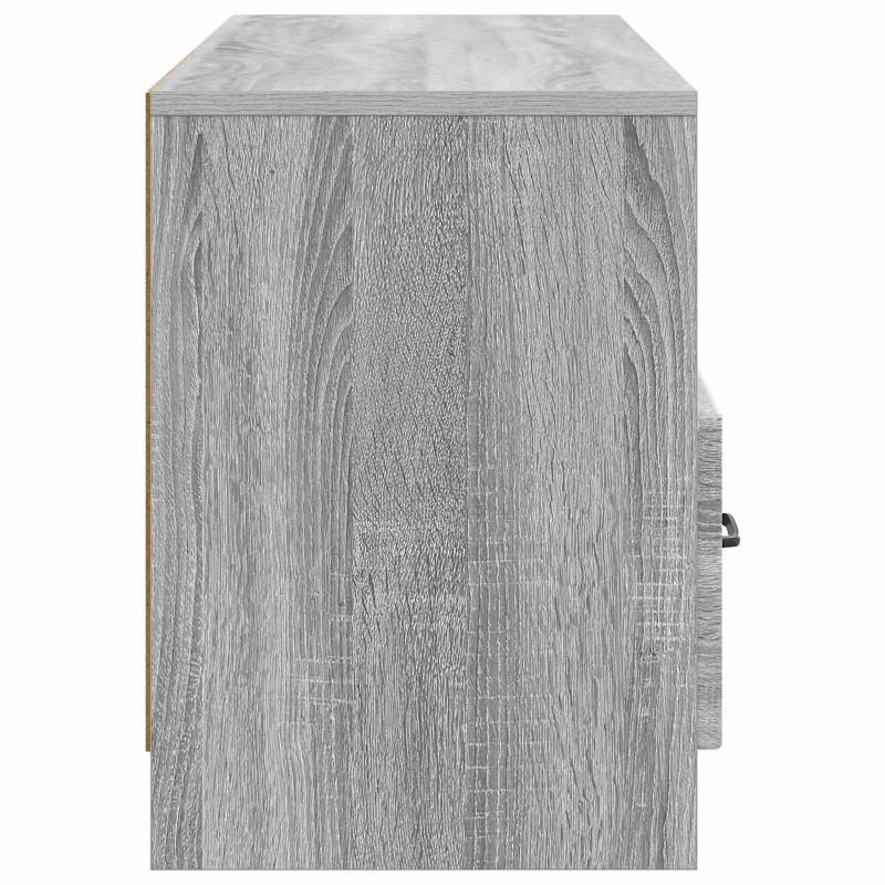 Szafka pod telewizor z szufladą Szary Sonoma 102 x 34,5 x 47 cm