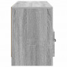 Szafka pod telewizor z szufladą Szary Sonoma 102 x 34,5 x 47 cm