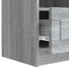 Szafka pod telewizor z szufladą Szary Sonoma 102 x 34,5 x 47 cm