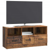 Szafka pod telewizor z szufladą Stare drewno 102 x 34,5 x 47 cm