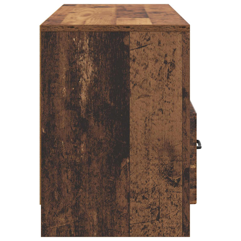 Szafka pod telewizor z szufladą Stare drewno 102 x 34,5 x 47 cm