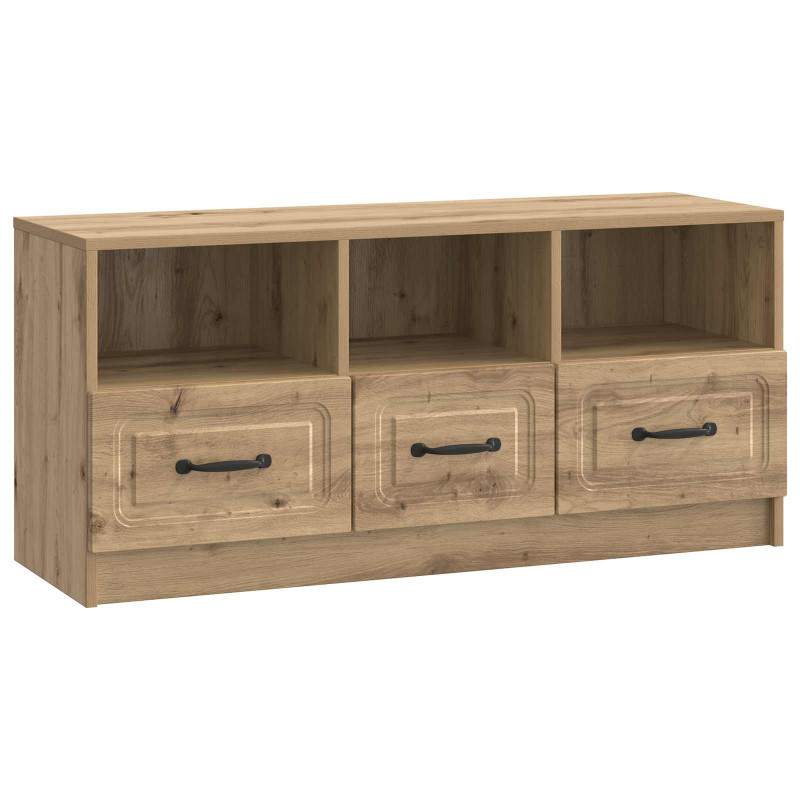 Szafka pod telewizor z szufladą Dąb artisan 102 x 34,5 x 47 cm