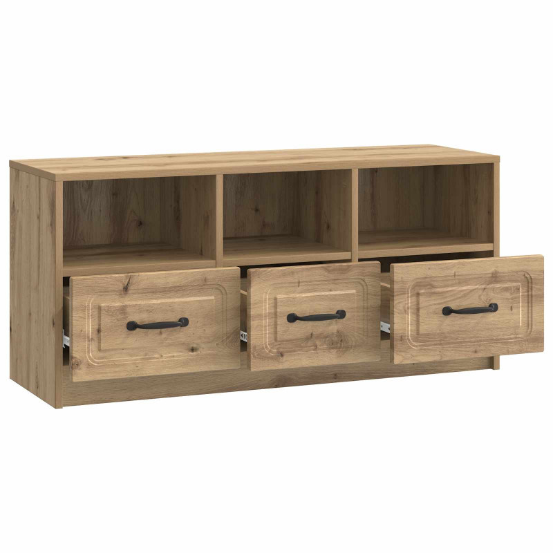 Szafka pod telewizor z szufladą Dąb artisan 102 x 34,5 x 47 cm