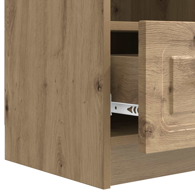 Szafka pod telewizor z szufladą Dąb artisan 102 x 34,5 x 47 cm