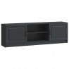 Szafka pod telewizor Czarny 150 x 31 x 47 cm