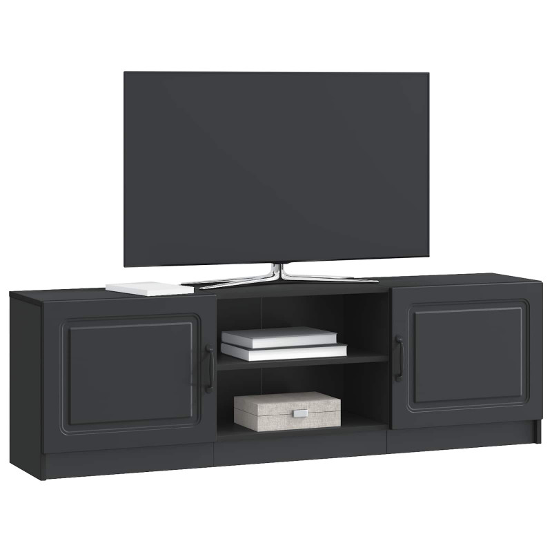 Szafka pod telewizor Czarny 150 x 31 x 47 cm
