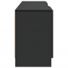 Szafka pod telewizor Czarny 150 x 31 x 47 cm