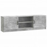 Szafka pod telewizor Betonowy szary 150 x 31 x 47 cm