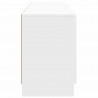 Szafka pod telewizor Biały wysoki połysk 150 x 31 x 47 cm