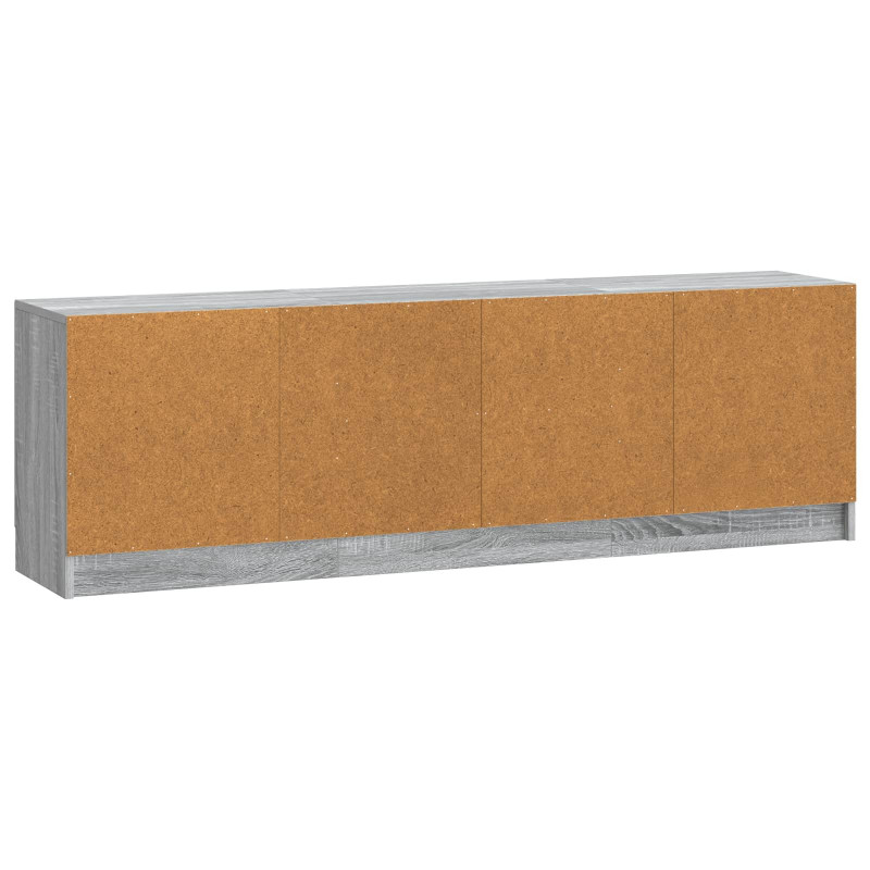 Szafka pod telewizor Szary Sonoma 150 x 31 x 47 cm