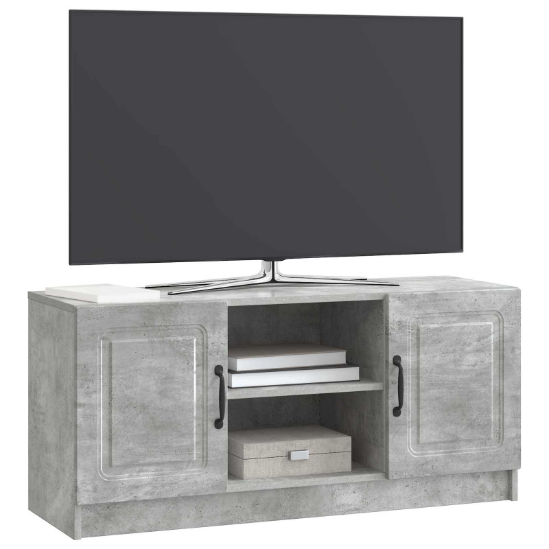 Szafka pod telewizor Betonowy szary 102 x 34,5 x 47 cm