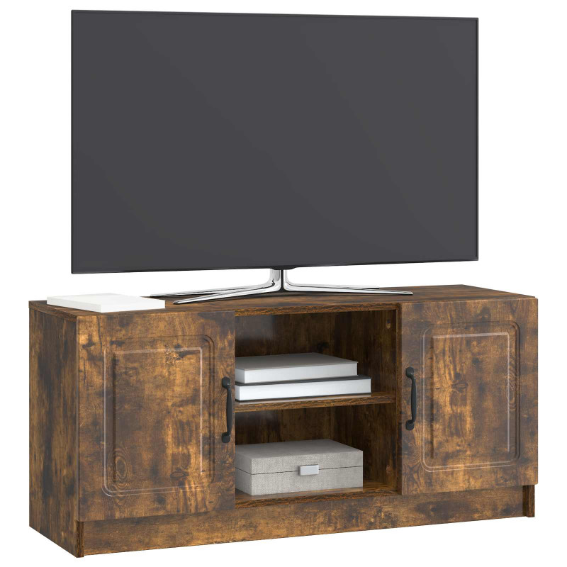 Szafka pod telewizor Dąb wędzony 102 x 34,5 x 47 cm
