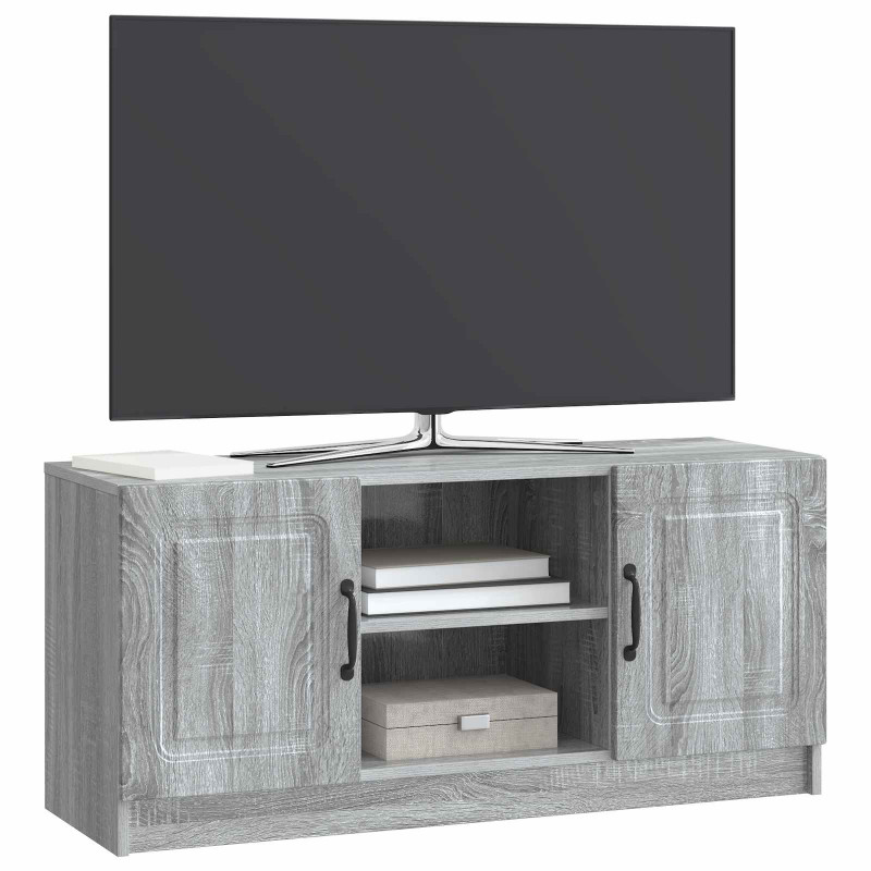 Szafka pod telewizor Szary Sonoma 102 x 34,5 x 47 cm