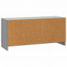 Szafka pod telewizor Szary Sonoma 102 x 34,5 x 47 cm