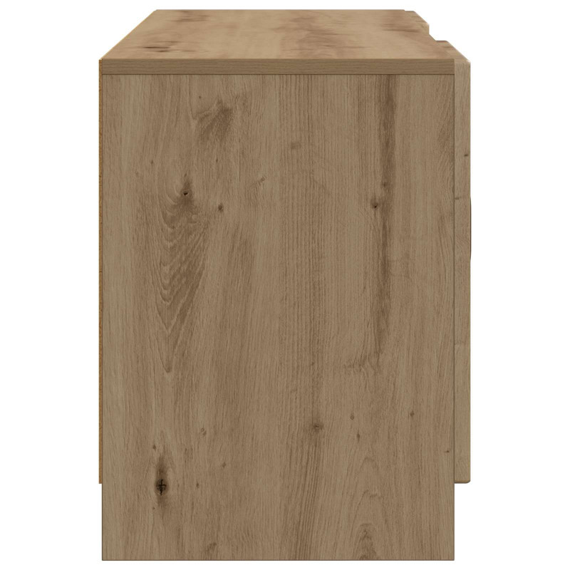 Szafka pod telewizor Dąb artisan 102 x 34,5 x 47 cm