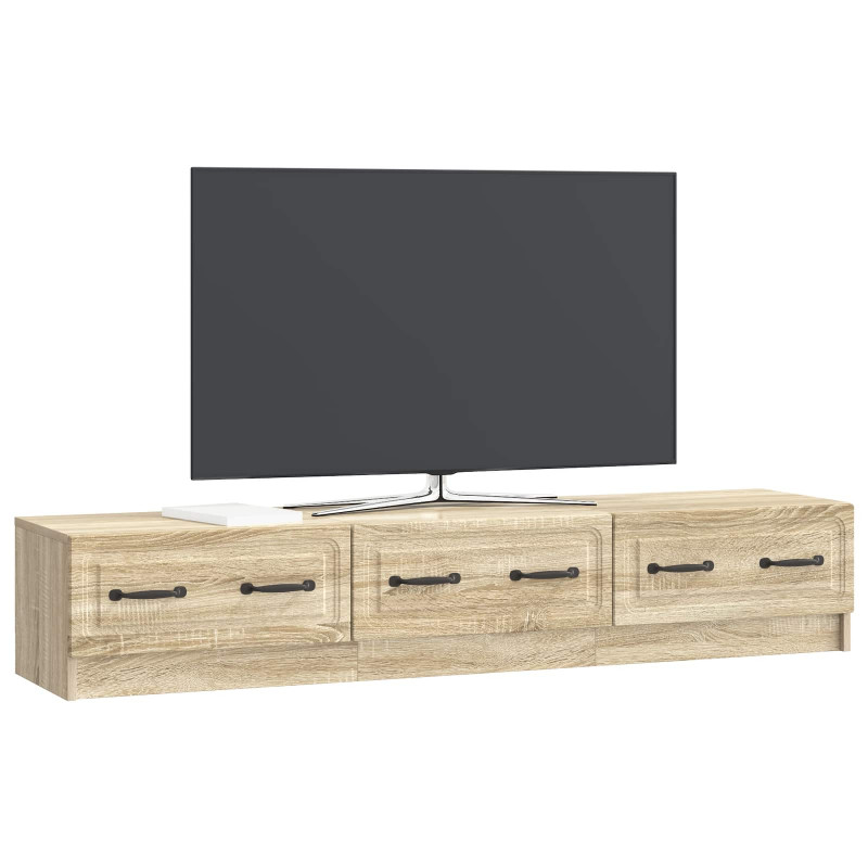 Szafka pod telewizor z szufladą dąb Sonoma 147 x 34,5 x 27 cm