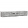 Szafka pod telewizor Betonowy szary 147 x 34,5 x 27 cm