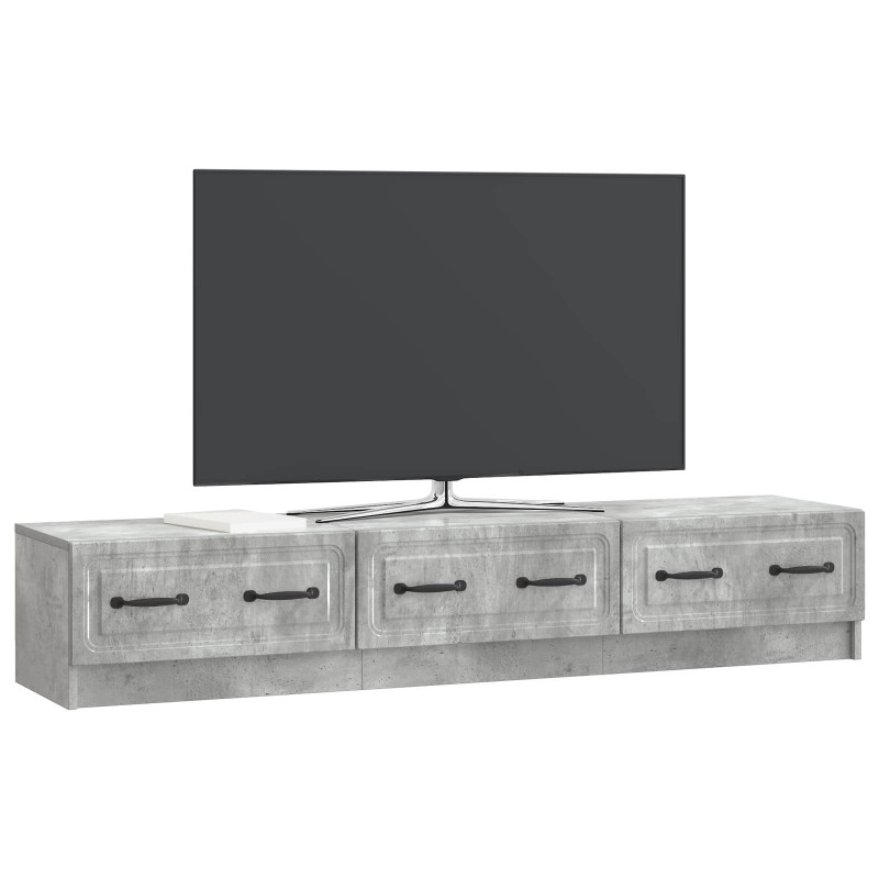 Szafka pod telewizor Betonowy szary 147 x 34,5 x 27 cm