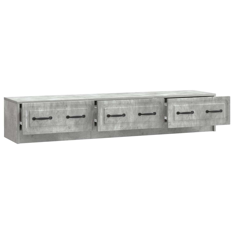 Szafka pod telewizor Betonowy szary 147 x 34,5 x 27 cm